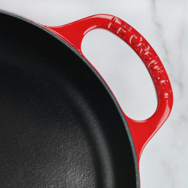 Le Creuset Signature Cast Iron 11" Cerise Everyday Pan - Image 3