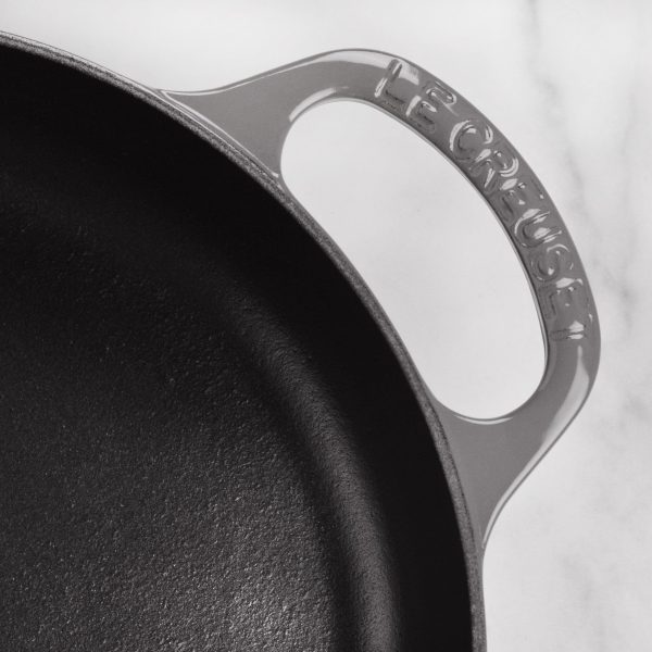 Le Creuset Signature Cast Iron 11" Oyster Everyday Pan - Image 4