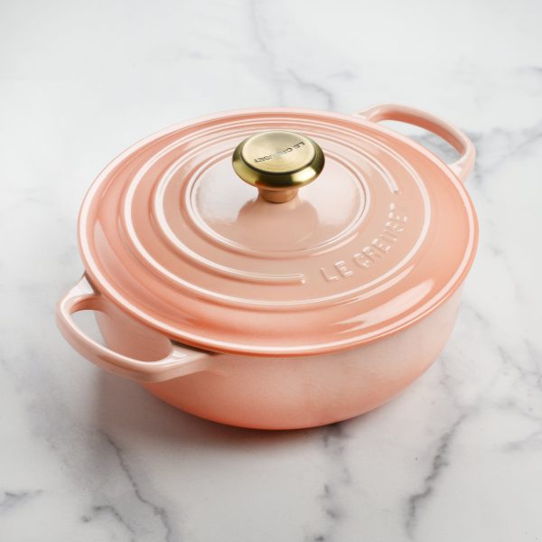 Le Creuset Signature Cast Iron 3.5-quart Peche Sauteuse Dutch Oven - Image 3