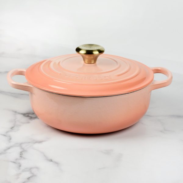 Le Creuset Signature Cast Iron 3.5-quart Peche Sauteuse Dutch Oven - Image 7