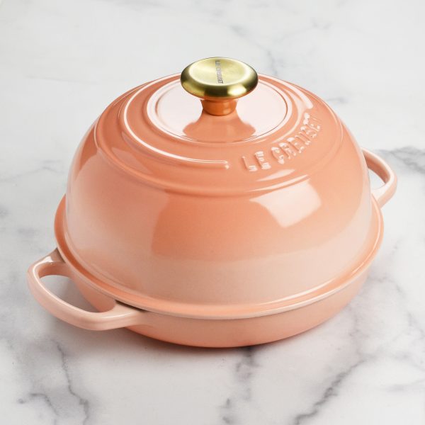 Le Creuset Signature Cast Iron 9.5" Peche Bread Oven - Image 6