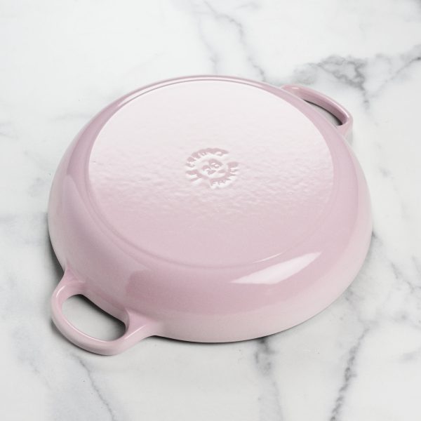 Le Creuset Signature Cast Iron 2.25-quart Shallot Petal Braiser - Image 6