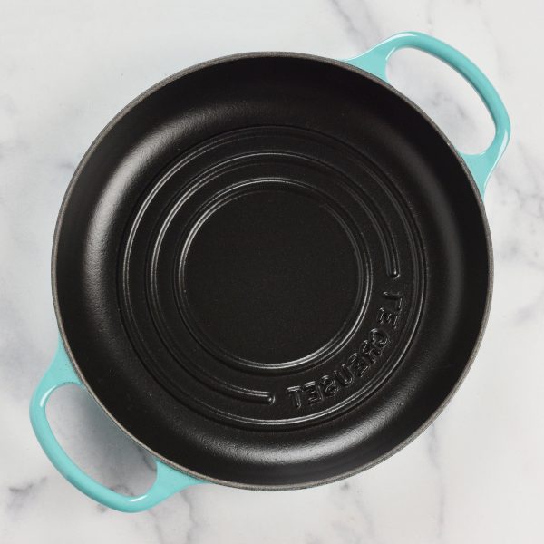 Le Creuset Signature Cast Iron 9.5" Caribbean Bread Oven - Image 4