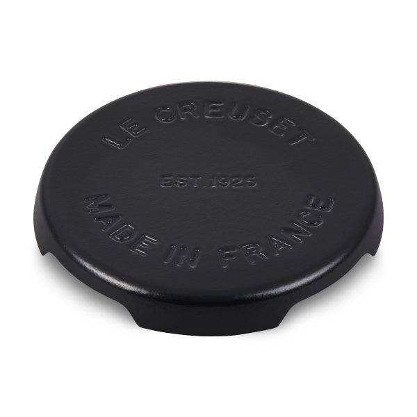 Le Creuset Signature Cast Iron 8.8" Licorice Round Trivet