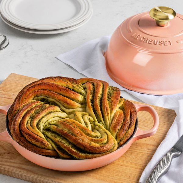 Le Creuset Signature Cast Iron 9.5" Peche Bread Oven - Image 2