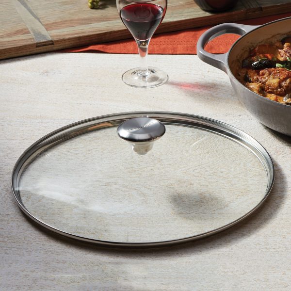 Le Creuset 8" Tempered Glass Lid with Stainless Steel Knob - Image 5